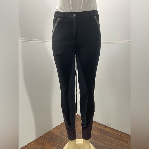 Equestrian Show Pants Anky Breechess Black - Picture 1 of 4
